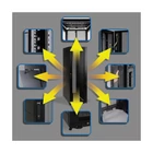 Kép 7/10 - SmartRack Premium 42U Szerver Rack Burkolat, Biztonságos, Standard Mélység