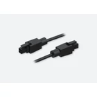 Kép 1/3 - Teltonika 4-pin to 4-pin power cable Fekete 1 M 4-tűs