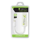 Kép 2/6 - Techly IADAP USB31-ETGIGA USB-C 3.1 RJ45 Gigabites Hálózati Adapter. 10/100/1000