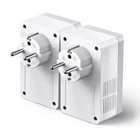 Kép 2/3 - TP-Link TL-PA4010P KIT V5 PowerLine adapter 600 Mbit/s Ethernet/LAN csatlakozás Fehér 2 dB