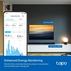 Kép 3/8 - TP-Link Tapo P110(EU) Mini intelligens Wi-Fi aljzat energiamonitorozással