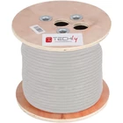 Kép 1/3 - Techly ITP-C5F-305-RIS Cat5e F/UTP LSZH 305m 100% CU Szürke Kábel