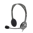 Kép 1/6 - Logitech 981-000593 fejhallgató és headset Vezetékes Fejpánt Iroda/telefonos ügyfélközpont Fekete