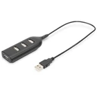 Kép 1/2 - Digitus AB-50001-1 hálózati csatlakozó 480 Mbit/s Fekete