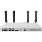 Kép 1/3 - Mikrotik CRS418-8P-8G-2S+5axQ2axQ-RM L2/L3 Gigabit Ethernet (10/100/1000) Ethernet-áramellátás (PoE) támogatása 1U