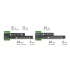 Kép 5/5 - Zyxel GS1900-24EP Vezérelt L2 Gigabit Ethernet (10/100/1000) Ethernet-áramellátás (PoE) támogatása Fekete