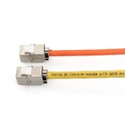 Kép 2/10 - Cat. 6A keystone module, shielded with intelligent cable manager