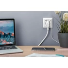 Kép 2/9 - Digitus DA-70613 csatlakozóaljzat 2x USB Fehér