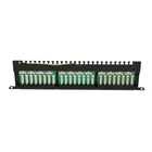 Kép 4/5 - Extralink CAT6 UTP 0,5U | Patchpanel | 24 portos