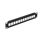 Kép 3/4 - Extralink 12 Portos 10" | Patchpanel | Moduláris, 12 portos