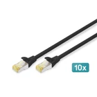 Kép 7/7 - Digitus DN-10-SET-1-B állvány 6U Falra szerelhető állvány Fekete
