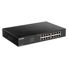 Kép 2/3 - D-Link DGS-1100-16V2 hálózati kapcsoló Vezérelt Gigabit Ethernet (10/100/1000) Fekete