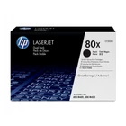Kép 1/7 - HP 80X 2-pack High Yield Black Original LaserJet Toner Cartridges