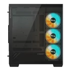 Kép 4/8 - GIGABYTE C500 PANORAMIC STEALTH Midi Tower Fekete