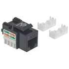 Kép 2/2 - Intellinet 210720 Keystone modul C6 UTP fekete