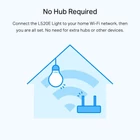Kép 5/7 - TP-Link Tapo L520E Intelligens izzó Wi-Fi 8 W