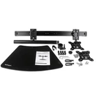 Kép 7/7 - StarTech.com ARMBARDUO asztali TV konzol 61 cm (24") Fekete