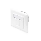 Kép 1/6 - Digitus DN-9010/8-1 csatlakozóaljzat RJ-45 Fehér