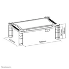 Kép 10/10 - Neomounts NSMONITOR20 asztali TV konzol 81,3 cm (32") Fekete
