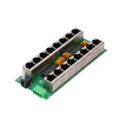 Kép 6/7 - Extralink 8 Portos | Gigabit PoE Injektor | 8x 1000Mb/s RJ45, B üzemmód