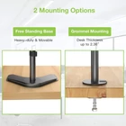 Kép 7/10 - Techly ICA-LCD 2520V Függőleges asztali állvány 2 monitorhoz 13-27" LCD 10kg