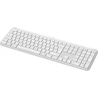 Kép 3/5 - Logitech 920-012466 billentyűzet Irodai RF vezeték nélküli + Bluetooth QWERTY Nemzetközi amerikai Fehér