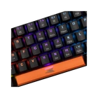 Kép 3/8 - Baracuda DOLPHIN-B/BL-US, BGK-03121B/BL-US, fekete mechanikus gamer billentyűzet kék kapcsolóval, angol
