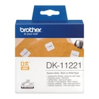 Kép 2/3 - Brother DK-11221 címkéző szalag Fehéren fekete