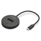Kép 1/6 - M.2 NVMe/SATA SSD dokkoló állomás USB-C 3.2 Gen2 10Gbps max. 4 TB fekete
