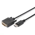 Kép 3/3 - Digitus AK-990900-020-S video átalakító kábel 2 M DisplayPort DVI-D Fekete