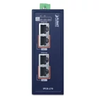 Kép 2/3 - PLANET IPOE-270 hálózati kapcsoló Ethernet-áramellátás (PoE) támogatása Kék
