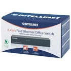 Kép 7/7 - Intellinet 8-Port Fast Ethernet Office Switch Fast Ethernet (10/100) Fekete