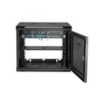 Kép 5/7 - StarTech.com RK920WALM állvány 9U Falra szerelhető állvány Fekete