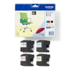Kép 4/4 - Brother LC-229XLVALBP tintapatron 4 db Eredeti Fekete, Cián, Magenta, Sárga