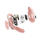 Kép 3/5 - SHOKZ OpenFit Air Headset Wireless Ear-hook Calls/Music/Sport/Everyday Bluetooth Rose