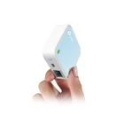 Kép 4/7 - TP-Link TL-WR802N vezetéknélküli router Fast Ethernet Egysávos (2,4 GHz) Kék, Fehér