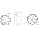 Kép 3/3 - Hikvision DS-2CD2366G2H-IU(2.8mm)/BLACK 6 MP Darkfighter által működtetett rögzített toronyhálózati kamera