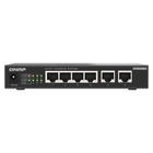 Kép 1/9 - QNAP QSW-2104-2T-R2 hálózati kapcsoló Beállítást nem igénylő (unmanaged) 10G Ethernet (100/1000/10000) Asztali Fekete