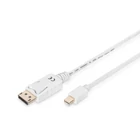 Kép 1/2 - Digitus AK-340102-030-W DisplayPort kábel 3 M Mini DisplayPort Fehér