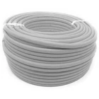 Kép 1/2 - Techly ITP-C6U-FL-100 Cat6 UTP Kábel csavart érpár 100m 100% CU Szürke