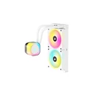 Kép 4/10 - Corsair H100I Processzor Hybrid hűtő 12 cm Fehér