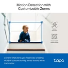 Kép 8/10 - TP-Link Tapo C230 Izzó IP biztonsági kamera Beltéri 2880 x 1620 pixelek Mennyezeti/asztali