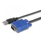 Kép 3/10 - StarTech.com NOTECONS02 KVM kapcsoló Fekete