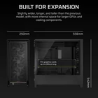 Kép 10/10 - Corsair FRAME 5000D RS Midi Torony Fekete
