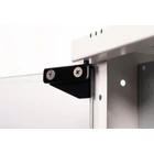 Kép 4/9 - 19" 4U falra szerelhető hálózati szekrény, SOHO PRO 240 x 540 x 400 mm, üvegajtó, szürke, szétszerelt, 60 kg