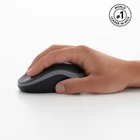 Kép 3/10 - Logitech 920-004508 billentyűzet Egér mellékelve Otthoni Vezeték nélküli RF QWERTY Nemzetközi amerikai Fekete