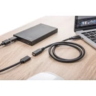 Kép 6/9 - Digitus AK-300210-015-S USB kábel USB 2.0 1,5 M USB C 0,48 Gbit/s Fekete