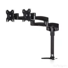 Kép 9/10 - StarTech.com ARMDUAL asztali TV konzol 61 cm (24") Fekete