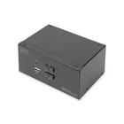 Kép 1/4 - Digitus DS-12862 KVM kapcsoló Fekete