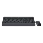 Kép 2/7 - Logitech 920-010996 billentyűzet Egér mellékelve Irodai Bluetooth QWERTY Olasz Grafit